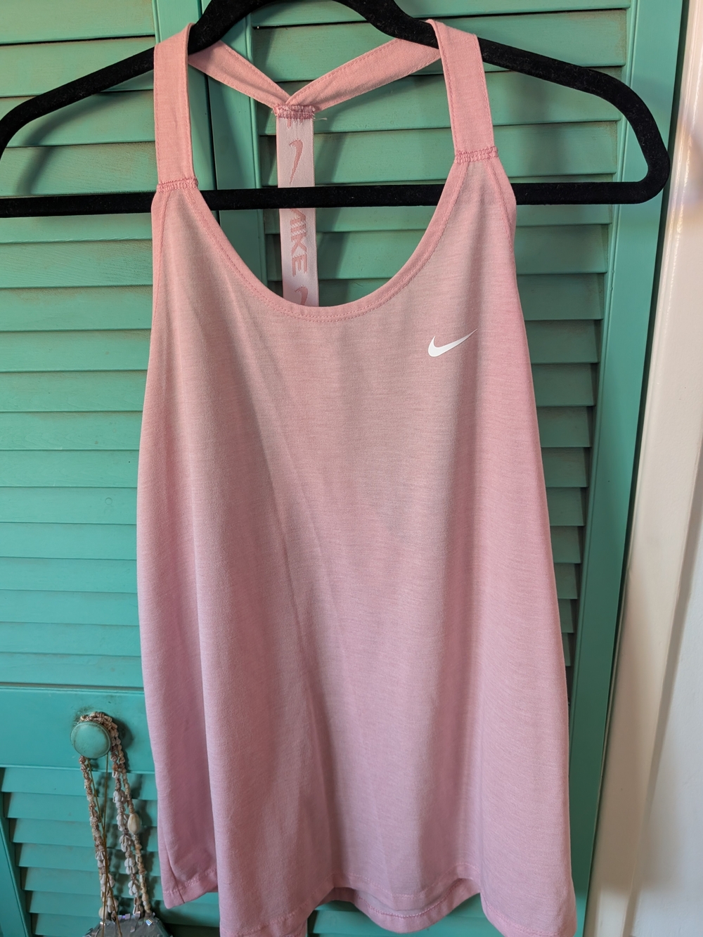 Nike Women's Pink Dri-FIT Tank Top
